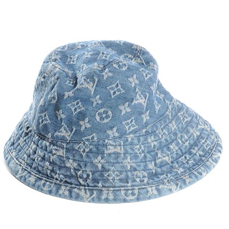 blue louis vuitton bucket hat|women louis vuitton bucket hat.